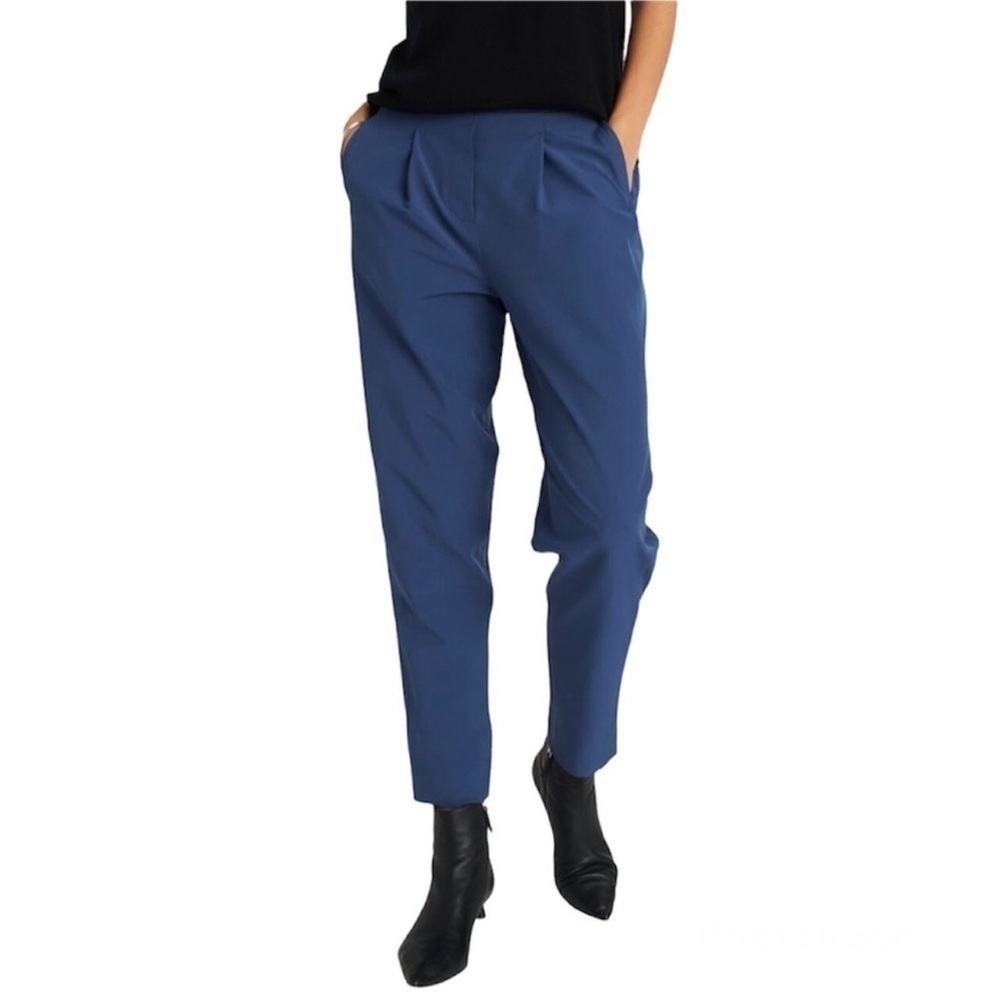 KIT and ACE Featherlight Pants Blue Slim Leg Trousers Size 0